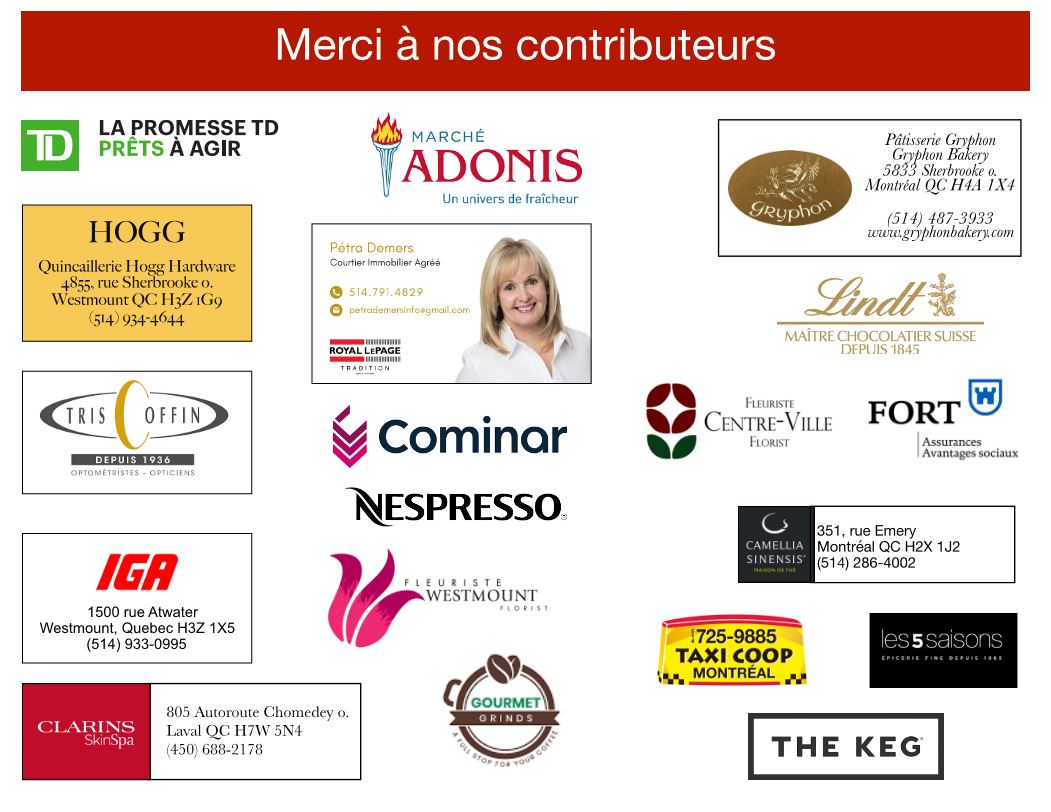 Merci a nos contributeurs 2023
